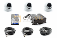 Комплект видеонаблюдения для школьного автобуса под ПП РФ №969 (стандарт)