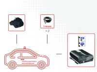 Комплект видеонаблюдения для автомобилей ЧОП (ГБР) Мовирег